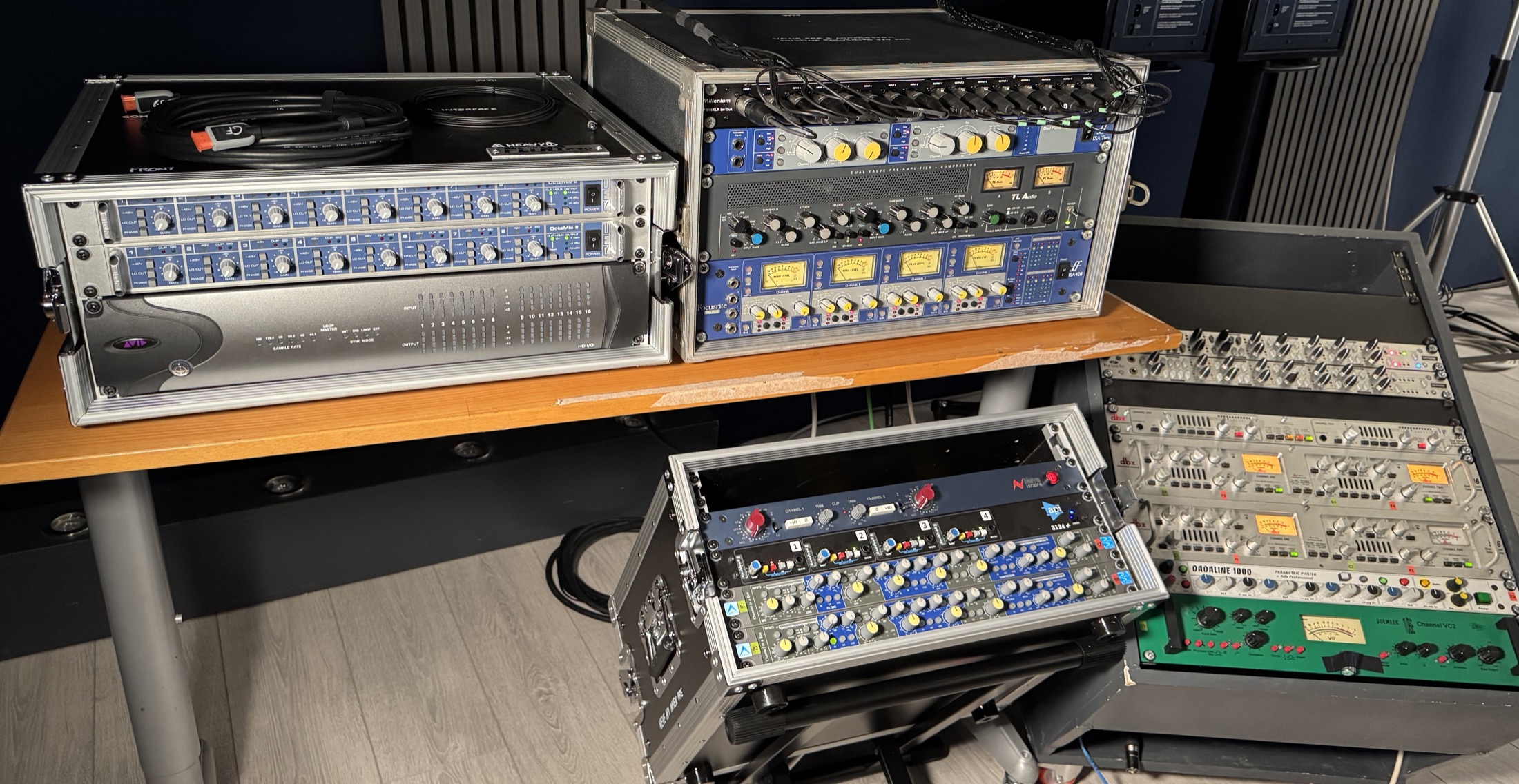 Groove Factory’s collection of microphone preamps and outboard processors